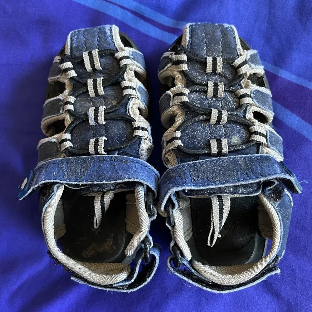 🔥6/$10🔥 Lifeguard Baby Toddler Water Shoes, Size 5/6, Blue